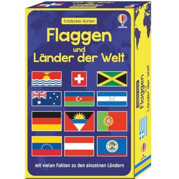 Flaggen und Länder der Welt - Entdecker-Karten / Usborne