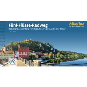 Veloführer Fünf Flüsse Radweg Bikeline / Esterbauer