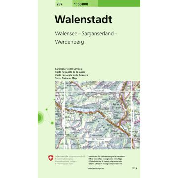 237 Walenstadt 1:50 000 / Swisstopo