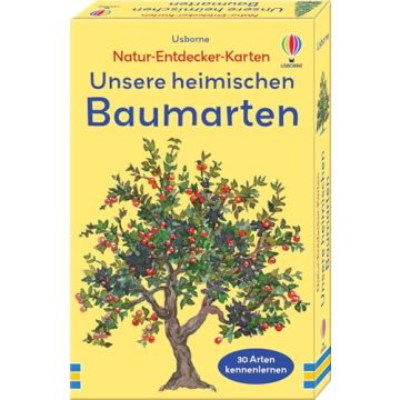 Unsere heimischen Baumarten - Natur-Entdecker-Karten / Usborne