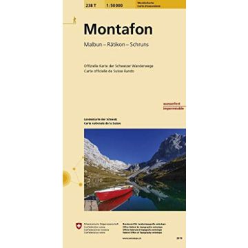 238 T Montafon Wanderkarte 1:50 000 