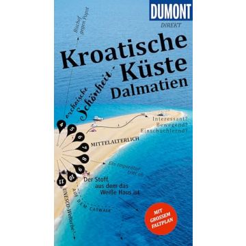 Reiseführer Kroatische Küste Dalmatien / Dumont direkt