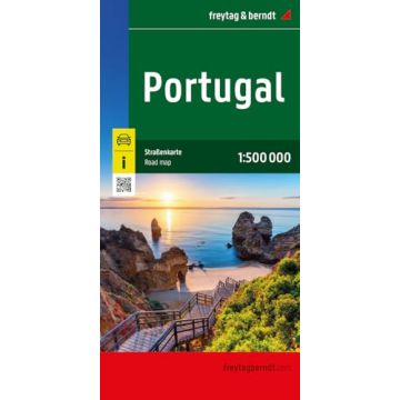 Strassenkarte Portugal 1:500 000 / Freytag & Berndt