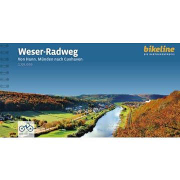 Veloführer Weser Radweg Bikeline /Esterbauer