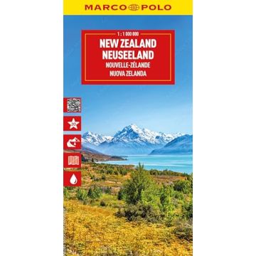 Strassenkarte Neuseeland 1:1 000 000 / Marco Polo