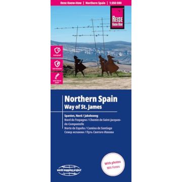 Strassenkarte Spanien Nord 1: 350 000 / Reise Know-How