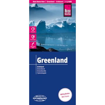 Strassenkarte Grönland 1:1 900 000 / Reise Know-How