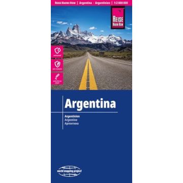 Carte routière Argentine 1:2 Mio. / Reise Know-How