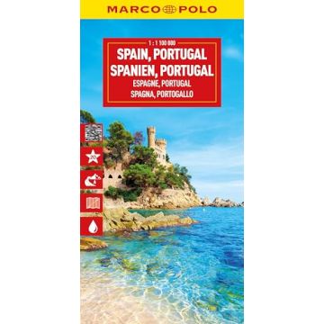 Strassenkarte Spanien Portugal 1:1 Mio. / Marco Polo