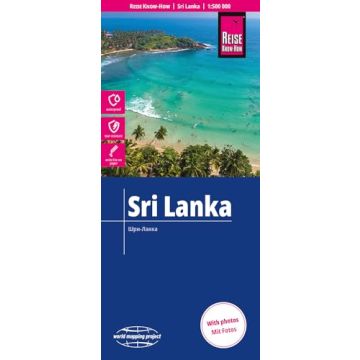 Strassenkarte Sri Lanka 1:500 000 / Reise Know-How