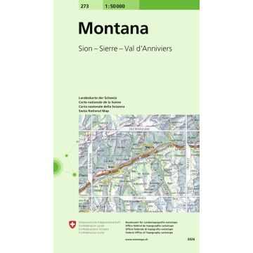 273 Montana 1:50 000 / Swisstopo