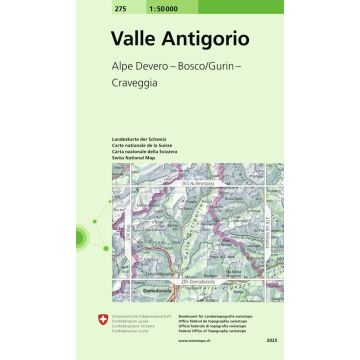 275 Valle Antigorio 1:50 000 / Swisstopo