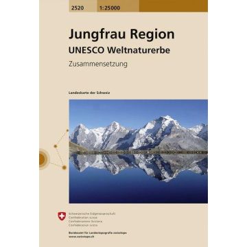 2520 Jungfrau Region 1:25 000 / Swisstopo