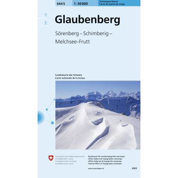 444 S Glaubenberg Skitourenkarte 1:50 000