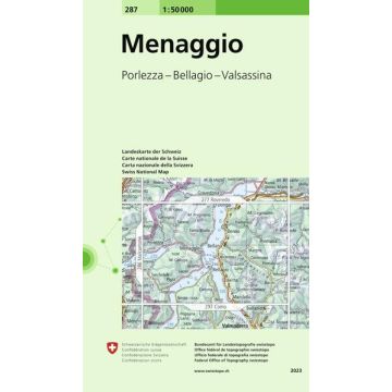 287 Menaggio 1:50 000 / Swisstopo