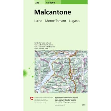 286 Malcantone 1:50 000 / Swisstopo