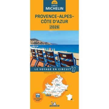 Carte routière Michelin 527 Provence-Alpes / Côte d'Azur 1:200 000 