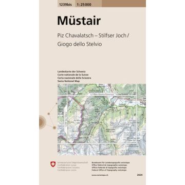 1239bis Müstair 1:25 000 / Swisstopo