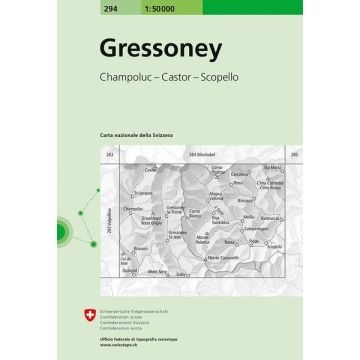 294 Gressoney 1:50 000 / Swisstopo