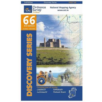 Topografische Karte OS Ireland 66 Tipperary Limerick 1:50 000
