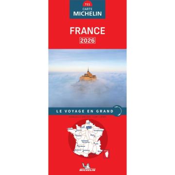 Carte routière Michelin 721 France  1:1 Mio. 