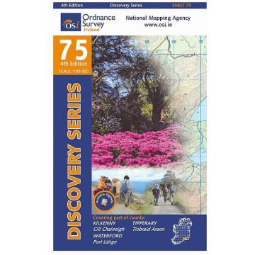 Topografische Karte OS Ireland 75 Kilkenny Tipperary Waterford 1:50 000