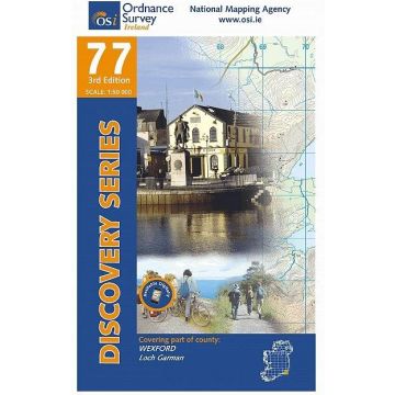 Topografische Karte OS Ireland 77 Wexford 1:50 000