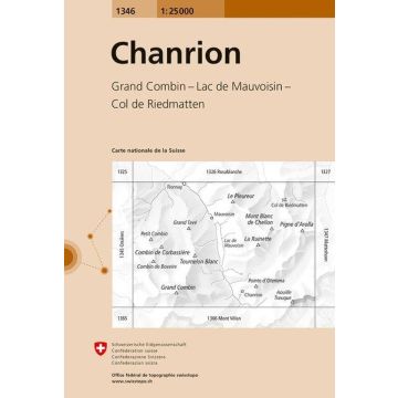 1346 Chanrion 1:25 000 / Swisstopo