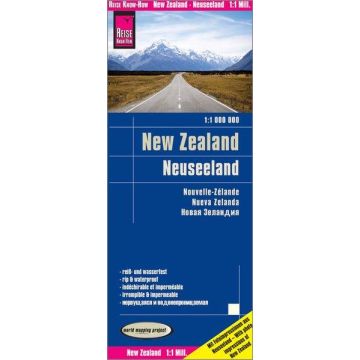 Carte routière Nouvelle-Zélande 1:1 Mio. / Reise Know-How