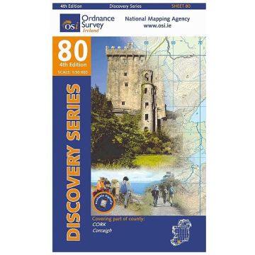 Topografische Karte OS Ireland 80 Cork 1:50 000