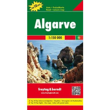 Carte routière Algarve 1: 150 000 / Freytag+Berndt