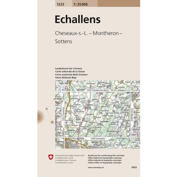1223 Echallens 1:25 0000 / Swisstopo