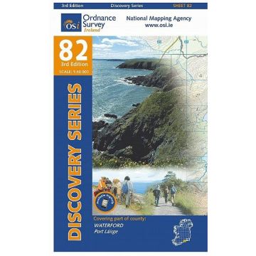 Topografische Karte OS Ireland 82 Waterford 1:50 000