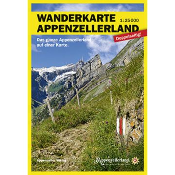 Carte de randonnée Appenzellerland 1:25 000 