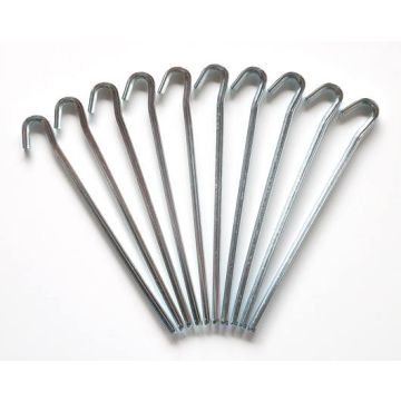 Sardine en acier tente scout @hajk  23 cm, 10 pc.