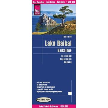 Carte routière Lac Baïkal 1:550 000 / Reise Know-How