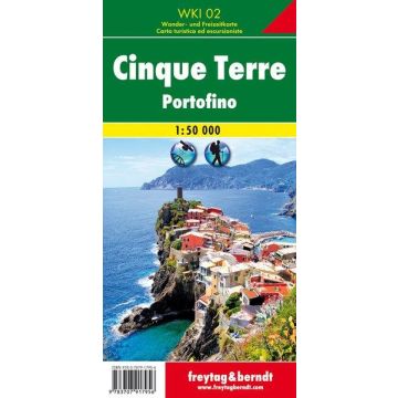 Carte de randonnée Cinque Terre Portofino 1:50 000 / Freytag & Berndt