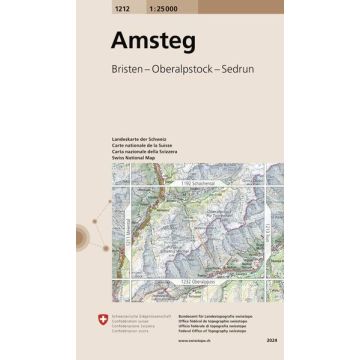 1212 Amsteg 1:25 000 / Swisstopo