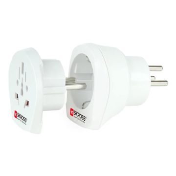 SKROSS Country Adapter Combo-World to Israel (+Europe)