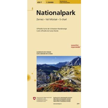459 T Nationalpark Carte d'excursions 1:50 000