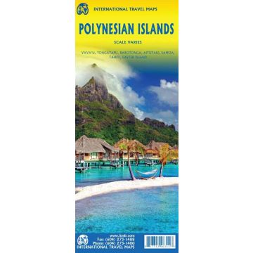 Carte routière Polynesian Islands (diverses échelles) / ITMB