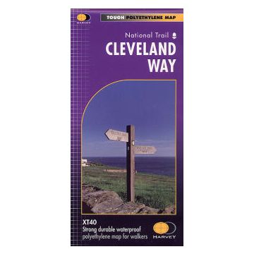 Cleveland Way 1:40 000 / Harvey Maps