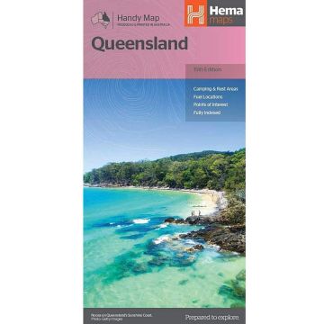 Strassenkarte Queensland 1:2 500 000 / Hema
