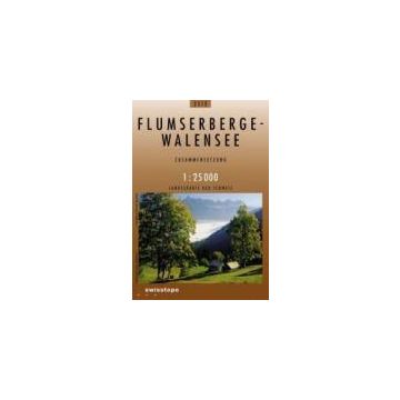 2512 Flumserberge - Walensee 1:25 000 / Swisstopo
