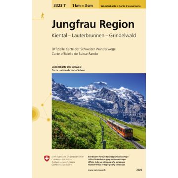3323 T Jungfrau Region Wanderkarte 1:33 333 