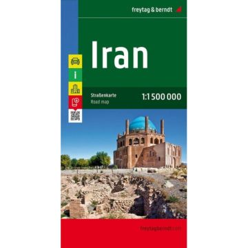 Strassenkarte Iran 1:1 500 000 / Freytag & Berndt