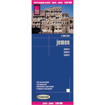 Strassenkarte Jemen 1:850 000 / Reise Know-How