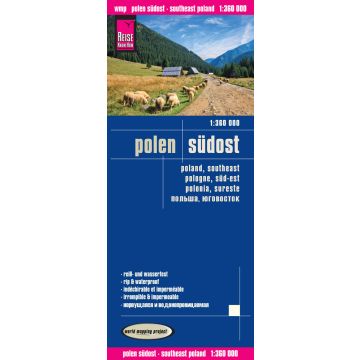 Carte routière Pologne Sud-Est 1:360 000 / Reise Know-How