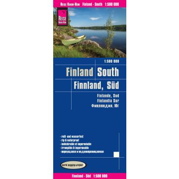 Carte routière Finlande Sud 1:500 000 / Reise Know-How