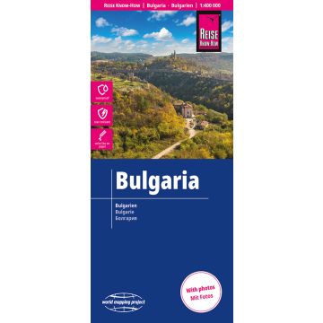 Carte routière Bulgarie 1:400 000 / Reise Know-How